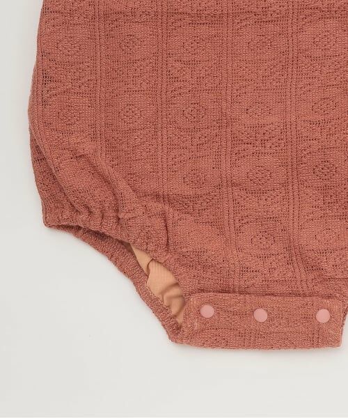 petit main / プティマイン ベビー・キッズウエア | レースサロペット/E | 詳細4