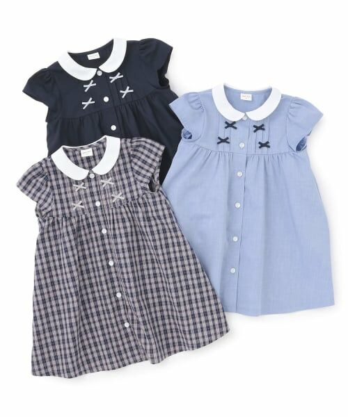 petit main / プティマイン ドレス | ちびリボンピンタックワンピース | 詳細8