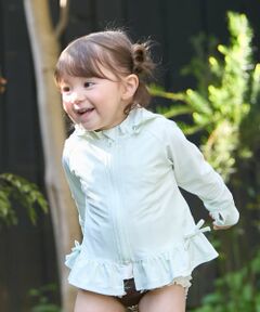 【SWIM】フリルラッシュガード