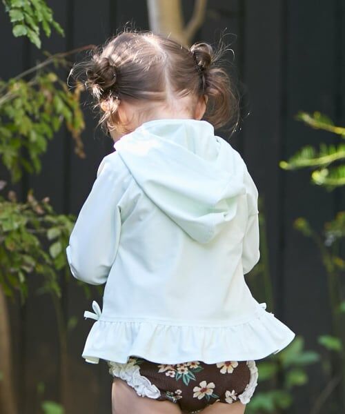 petit main / プティマイン 水着・スイムグッズ | 【SWIM】フリルラッシュガード | 詳細1