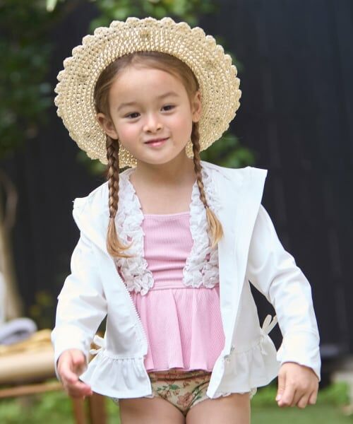 petit main / プティマイン 水着・スイムグッズ | 【SWIM】フリルラッシュガード | 詳細7