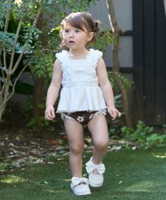 petit main / プティマイン 水着・スイムグッズ | 【SWIM】肩フリルタンキニ