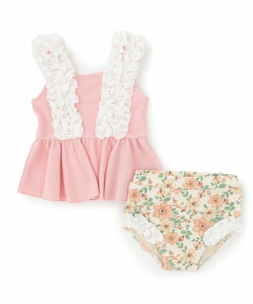 petit main / プティマイン 水着・スイムグッズ | 【SWIM】肩フリルタンキニ | 詳細11