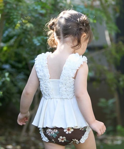 petit main / プティマイン 水着・スイムグッズ | 【SWIM】肩フリルタンキニ | 詳細2