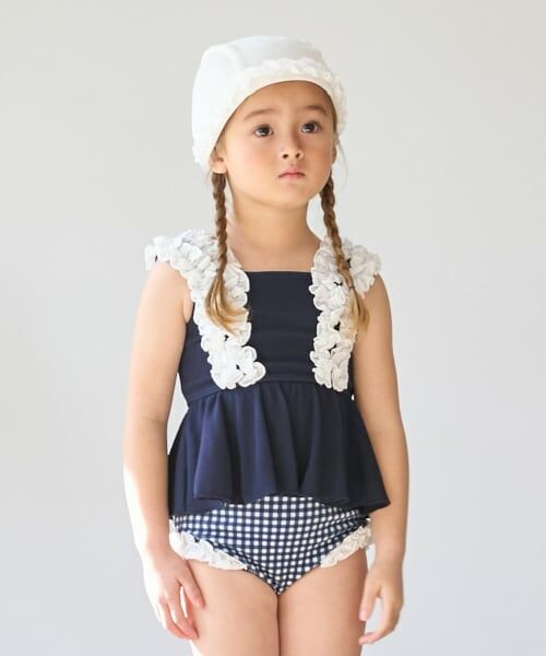 petit main / プティマイン 水着・スイムグッズ | 【SWIM】肩フリルタンキニ | 詳細6