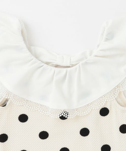 petit main / プティマイン 水着・スイムグッズ | 【SWIM】ドットレースフリルタンキニ | 詳細9