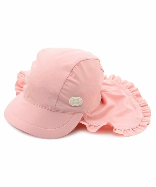 petit main / プティマイン 水着・スイムグッズ | 【SWIM】日除けつきスイムキャップ（ピンク）