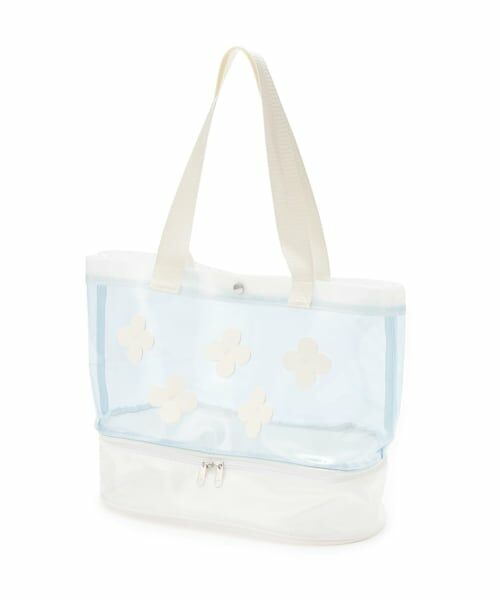 petit main / プティマイン 水着・スイムグッズ | 【SWIM】二層式プールバッグ（アイボリー）