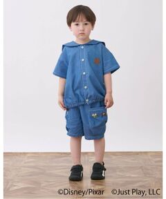 petit main / プティマイン ショート・ハーフ・半端丈パンツ | 【Disney/Pixar】TOY STORY / 布帛ショートパンツ