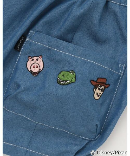 petit main / プティマイン ショート・ハーフ・半端丈パンツ | 【Disney/Pixar】TOY STORY / 布帛ショートパンツ | 詳細10