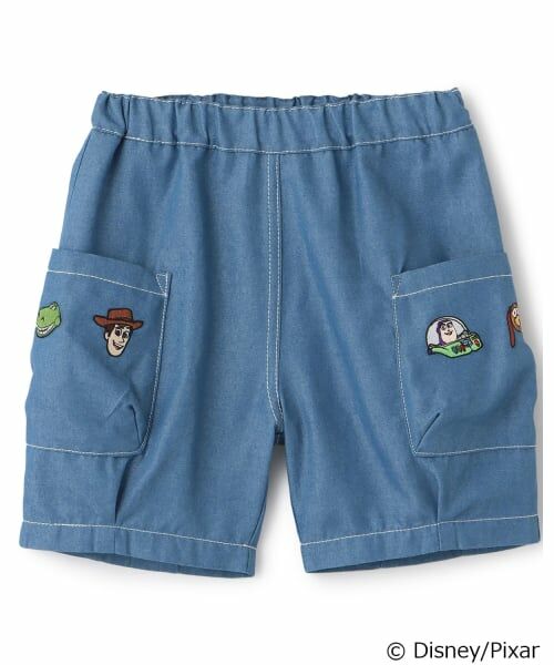 petit main / プティマイン ショート・ハーフ・半端丈パンツ | 【Disney/Pixar】TOY STORY / 布帛ショートパンツ | 詳細4