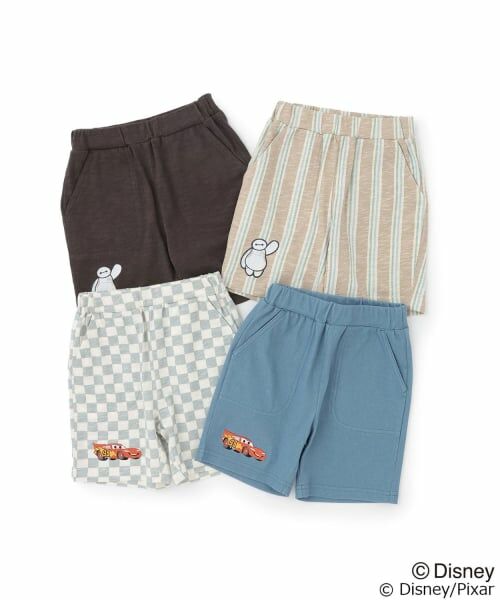 petit main / プティマイン ショート・ハーフ・半端丈パンツ | 【Disney】/【Disney/Pixar】ベイマックス / カーズ/ カットハーフパンツ | 詳細19