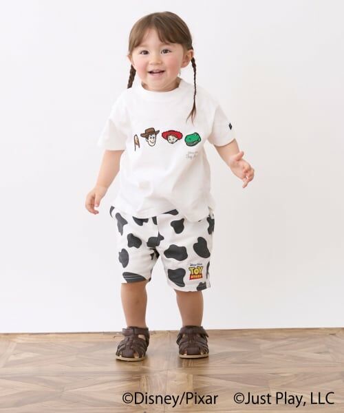 petit main / プティマイン Tシャツ | 【Pixer】TOY STORY / アップリケ半袖Tシャツ | 詳細1
