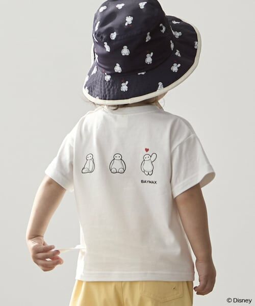 petit main / プティマイン Tシャツ | 【Disney】/【Disney/Pixar】【接触冷感】ベイマックス / カーズ/ フェイスTシャツ | 詳細1