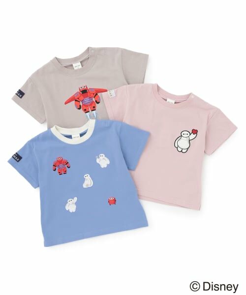 petit main / プティマイン Tシャツ | 【Disney】【接触冷感】ベイマックス / アップリケTシャツ | 詳細12