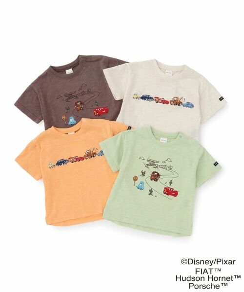 petit main / プティマイン Tシャツ | 【Disney/Pixar】【接触冷感】カーズ / アップリケTシャツ | 詳細16
