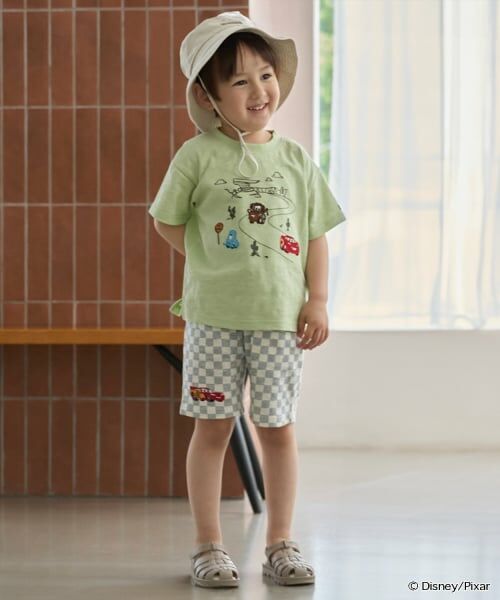 petit main / プティマイン Tシャツ | 【Disney/Pixar】【接触冷感】カーズ / アップリケTシャツ | 詳細2