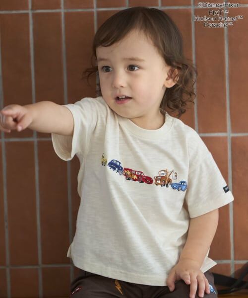 petit main / プティマイン Tシャツ | 【Disney/Pixar】【接触冷感】カーズ / アップリケTシャツ | 詳細3