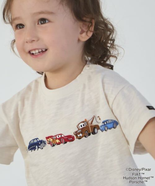 petit main / プティマイン Tシャツ | 【Disney/Pixar】【接触冷感】カーズ / アップリケTシャツ | 詳細5