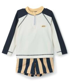 petit main / プティマイン 水着・スイムグッズ | 【SWIM】Boysバイカラーセットアップ水着