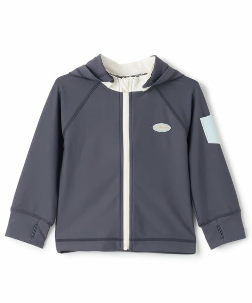 petit main / プティマイン 水着・スイムグッズ | 【SWIM】Boysラッシュガード(チャコール)