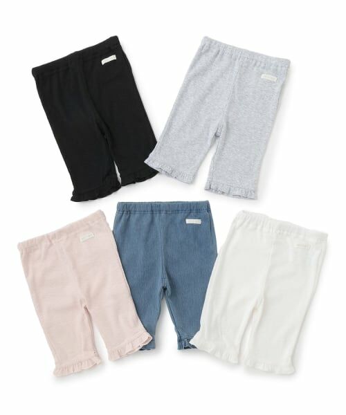 petit main / プティマイン その他パンツ | 【接触冷感】7分丈裾フリルレギンス | 詳細12