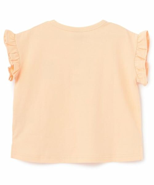 petit main / プティマイン Tシャツ | 【プティプラ】アルファベット袖フリルTシャツ | 詳細15