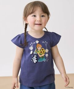 petit main / プティマイン Tシャツ | 【Disney】グラフィックフリルT