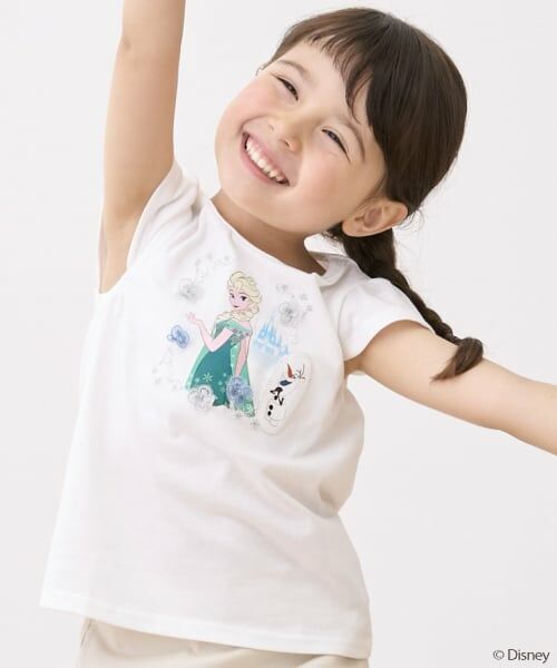 petit main / プティマイン Tシャツ | 【Disney】グラフィックフリルT | 詳細1