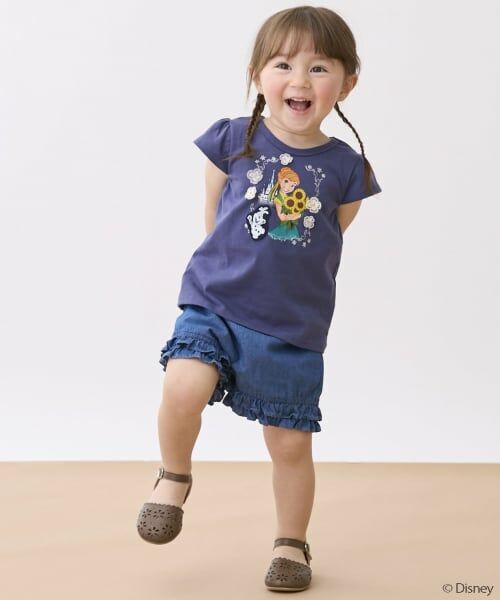 petit main / プティマイン Tシャツ | 【Disney】グラフィックフリルT | 詳細4