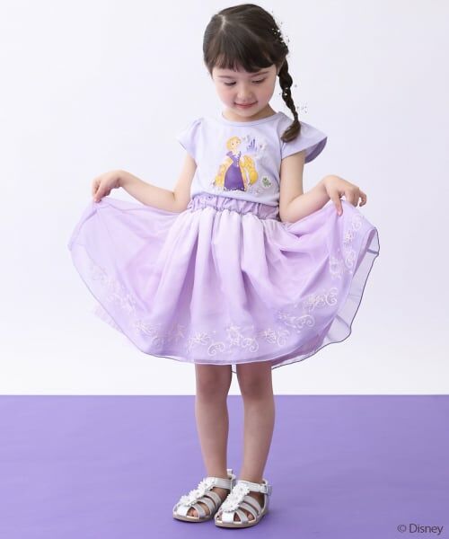 petit main / プティマイン Tシャツ | 【Disney】グラフィックフリルT | 詳細6