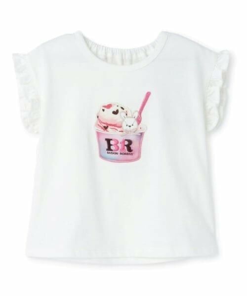 petit main / プティマイン Tシャツ | 【サーティワン アイスクリーム】【冷感】グラフィック半袖Tシャツ | 詳細15