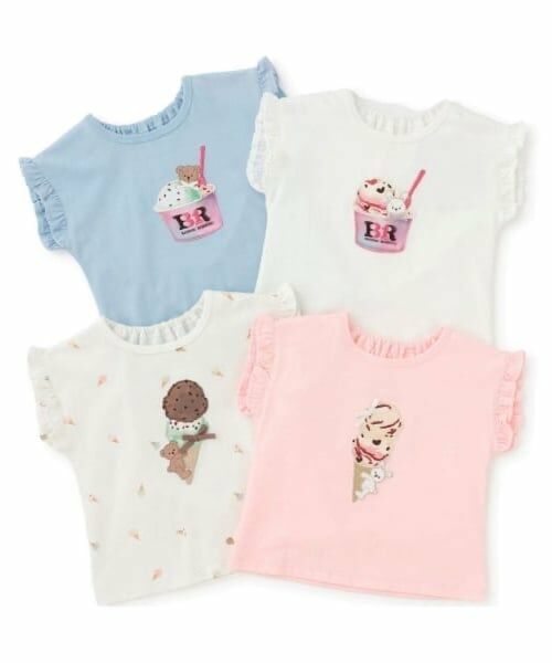 petit main / プティマイン Tシャツ | 【サーティワン アイスクリーム】【冷感】グラフィック半袖Tシャツ | 詳細24