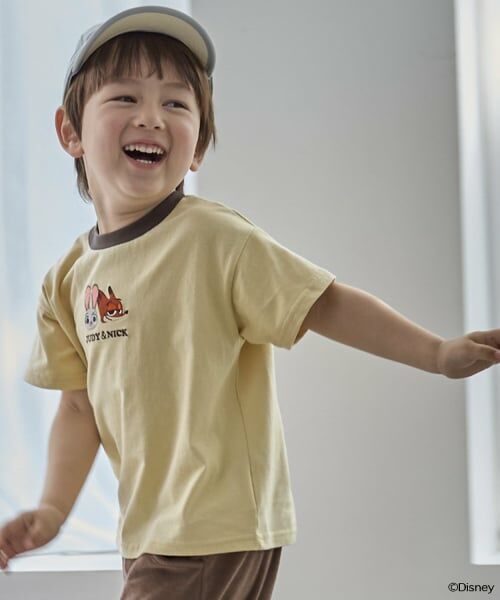 petit main / プティマイン Tシャツ | 【ズートピア】【接触冷感】フェイスモチーフTシャツ | 詳細2