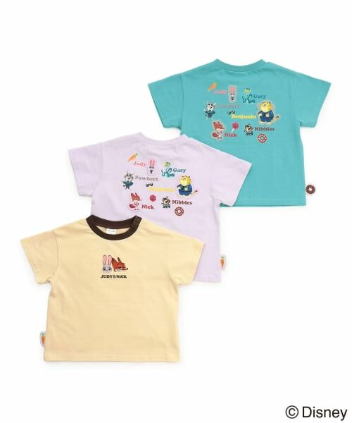 petit main / プティマイン Tシャツ | 【ズートピア】【接触冷感】フェイスモチーフTシャツ | 詳細21