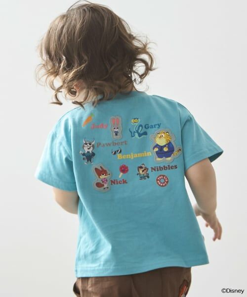 petit main / プティマイン Tシャツ | 【ズートピア】【接触冷感】フェイスモチーフTシャツ | 詳細4