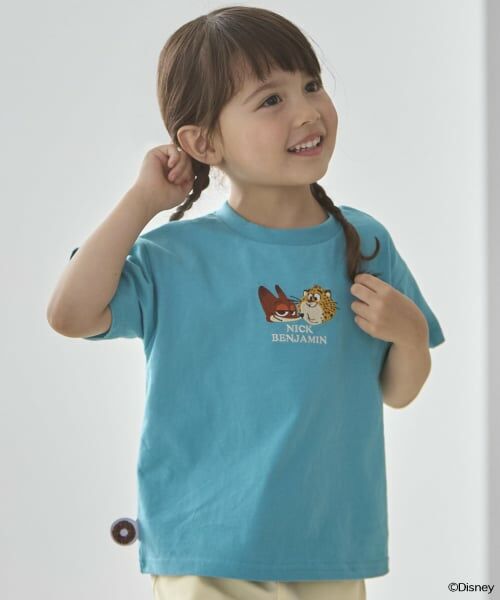 petit main / プティマイン Tシャツ | 【ズートピア】【接触冷感】フェイスモチーフTシャツ | 詳細5