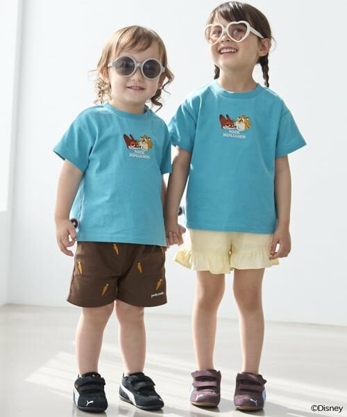 petit main / プティマイン Tシャツ | 【ズートピア】【接触冷感】フェイスモチーフTシャツ | 詳細6