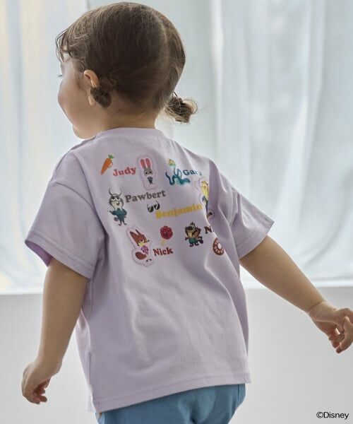 petit main / プティマイン Tシャツ | 【ズートピア】【接触冷感】フェイスモチーフTシャツ | 詳細7