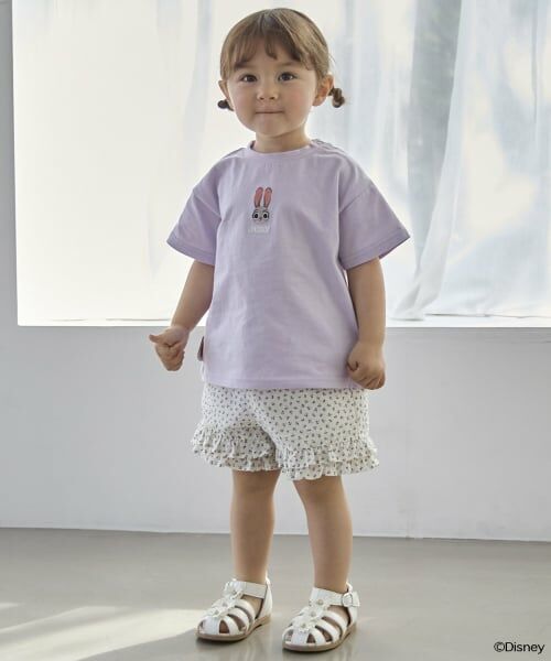 petit main / プティマイン Tシャツ | 【ズートピア】【接触冷感】フェイスモチーフTシャツ | 詳細8