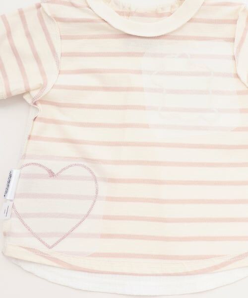 petit main / プティマイン Tシャツ | 【ズートピア】【接触冷感】ハートアップリケTシャツ | 詳細16