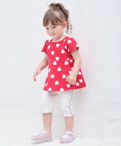 petit main / プティマイン その他パンツ | 【プティプラ/WEB別注】GIRLS 7分丈レギンス