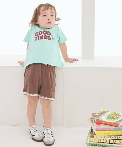 petit main / プティマイン Tシャツ | 【プティプラ/WEB先行】ロゴ半袖Tシャツ | 詳細3