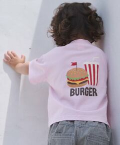 petit main / プティマイン Tシャツ | 【プティプラ/WEB先行販売】バックプリント半袖Tシャツ