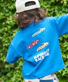 petit main / プティマイン Tシャツ | 【プティプラ/WEB先行販売】バックプリント半袖Tシャツ