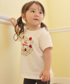 petit main / プティマイン Tシャツ | 【プティプラ/WEB別注】GIRLS 半袖Tシャツ
