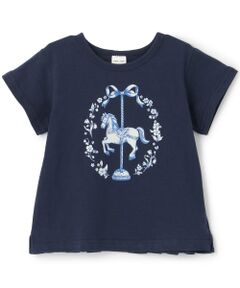 petit main / プティマイン Tシャツ | 【プティプラ/WEB先行販売】GIRLS 半袖Tシャツ