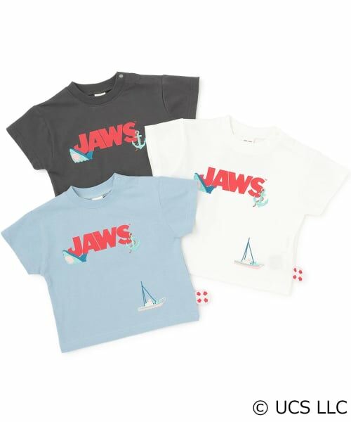 petit main / プティマイン Tシャツ | 【WEB別注】【JAWS】接触冷感アソートグラフィック半袖Tシャツ | 詳細10