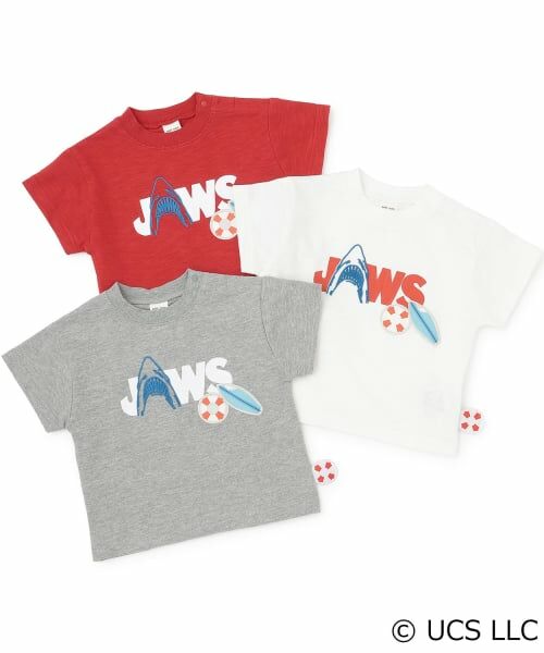 petit main / プティマイン Tシャツ | 【WEB別注】【JAWS】接触冷感スラブ天竺半袖T | 詳細7