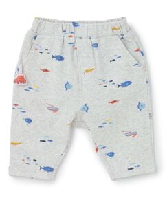 petit main / プティマイン その他パンツ | 【接触冷感】海のいきもの7分丈レギンス